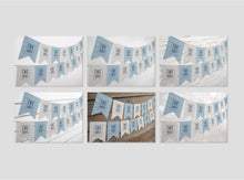 Load image into Gallery viewer, Mockup Scene - Bunting | Pennant Banner | Garland | Mockup | PSD | Photoshop | Swallow Tail Iso
